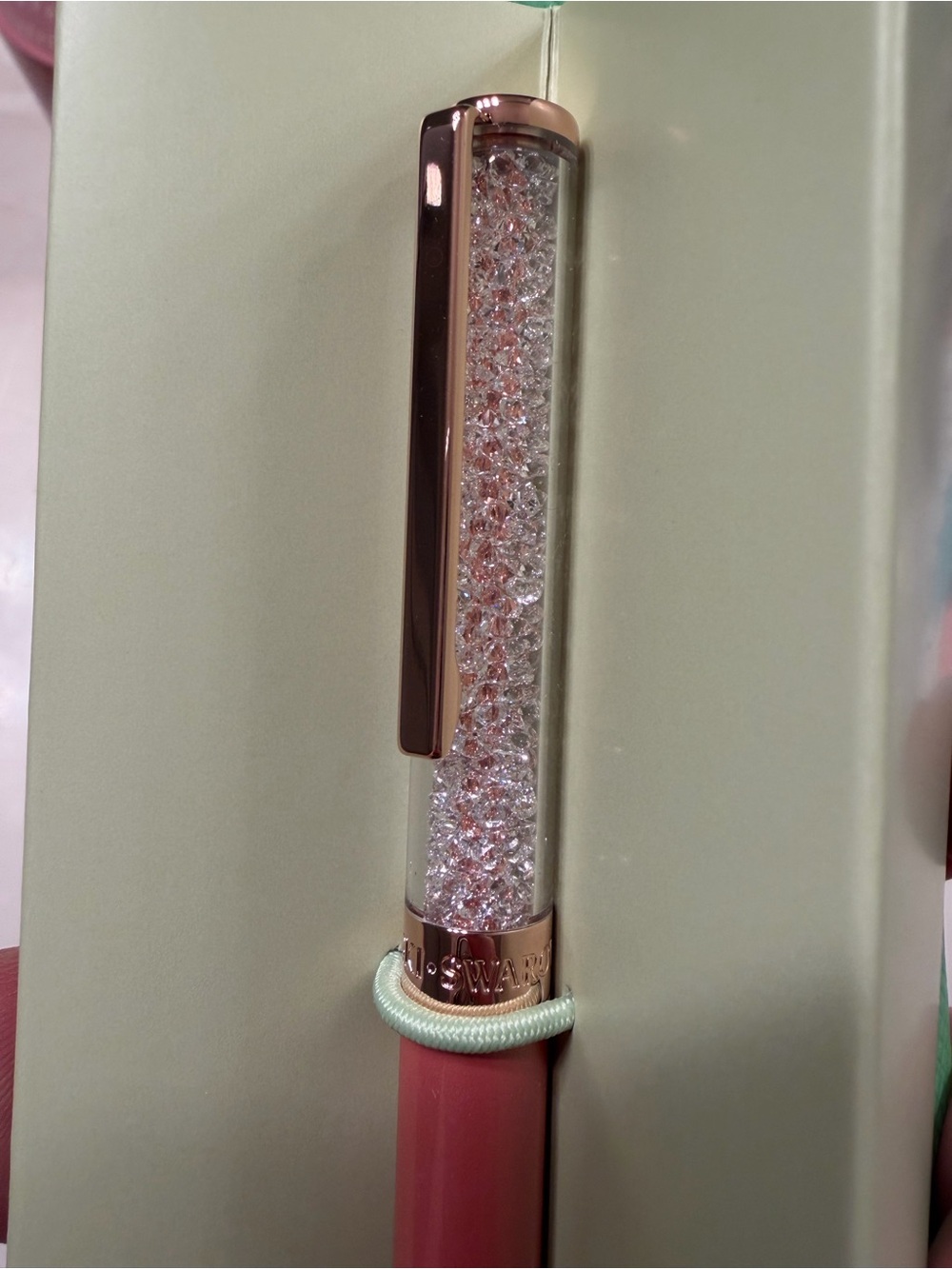 Swarovski Blush Pink Crystal Ballpoint Pen